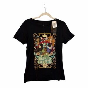 Disney Princess Black T-Shirt